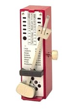 vtg Wittner Super Mini-Taktell metronome ruby 884051 40-208 W. Germany euc F 