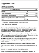 Swanson Ashwagandha & Vitamin D Gummies - Passion Fruit-Orange 60 Gummies