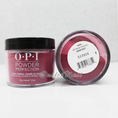 OPI Powder Perfection Dip Powder - MIAMI BEET 1.5oz 43g # DPB78