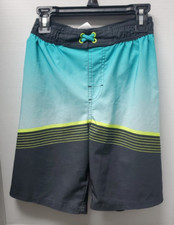 Boys Youth WONDER NATION Swim trunks Board Pants Quick Dry Swim Sz L 10/12