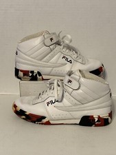 FILA F 13 Mens Shoes Size 9 High Top Basketball Sneakers Camo Sole Chunky