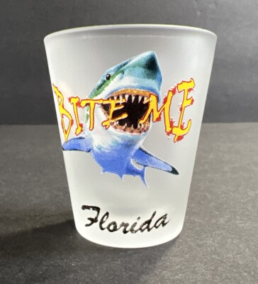 Shot Glass- Florida  Bite Me  2 - Rare