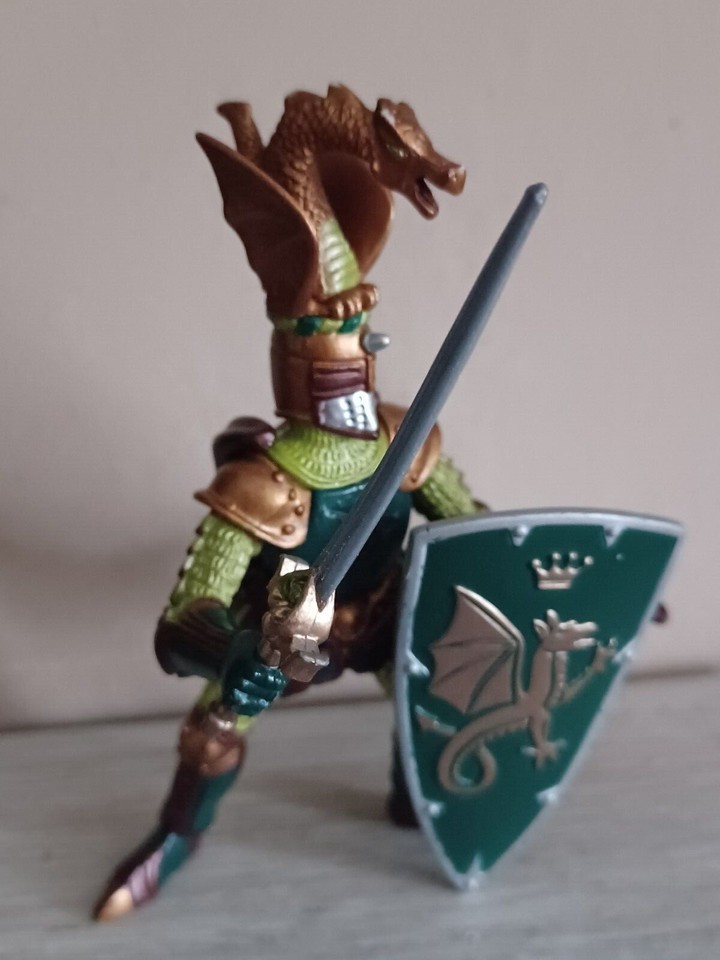 Épée De Chevalier Dragon Papo En Mousse - Accessoire De Déguisement, Coloré, Pour Enfants 3 Ans Et Plus