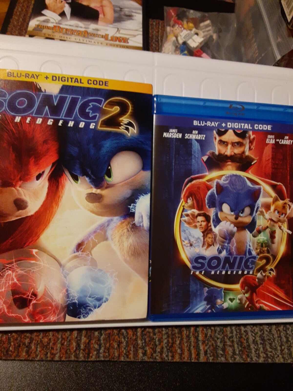 Sonic the Hedgehog 2 Movie Collection (Blu-Ray, Digital Code)James