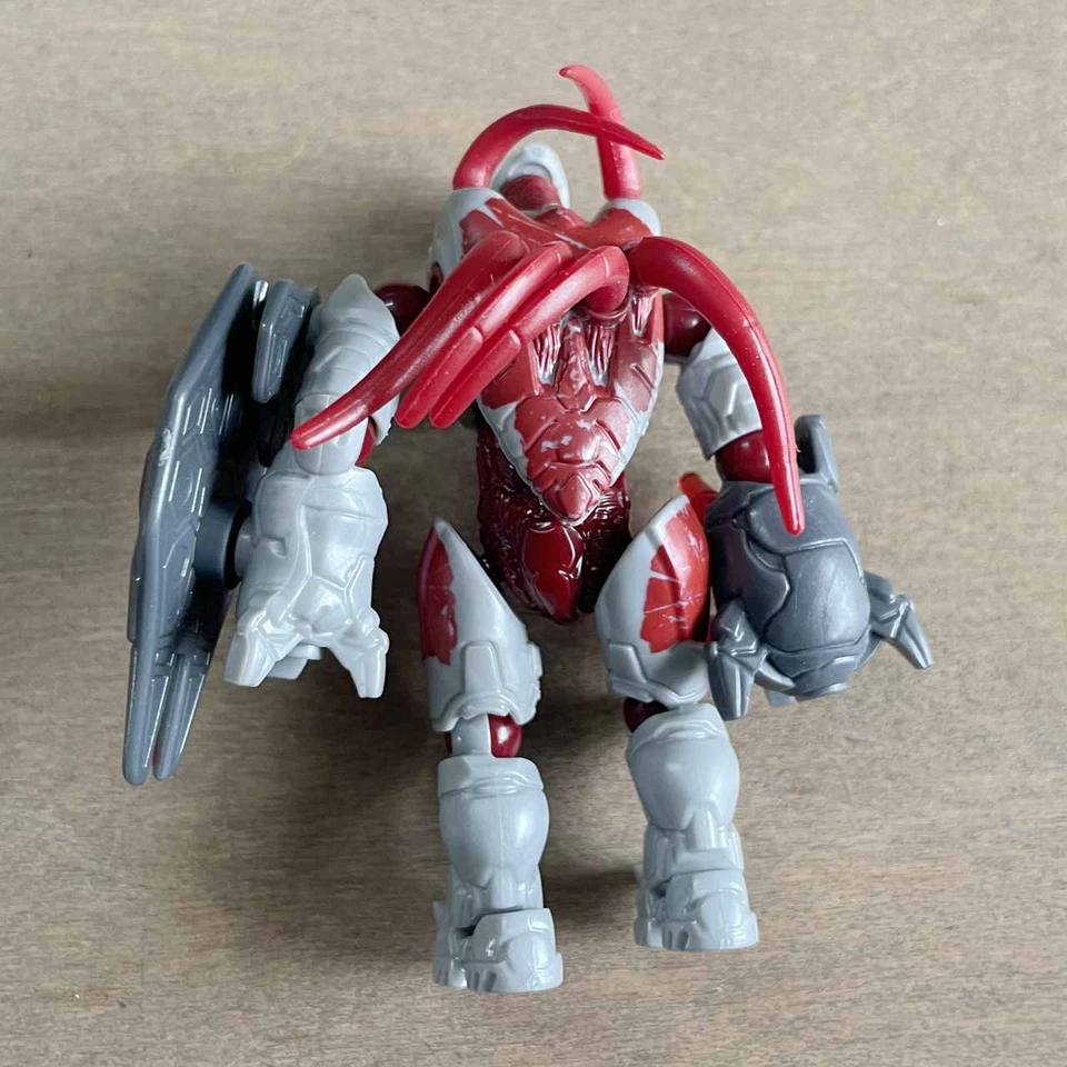 Mega Construx HALO ARDENT SILVER RED HUNTER FIGURE from HHC42 SCORPION CLASH - Image 2 of 2