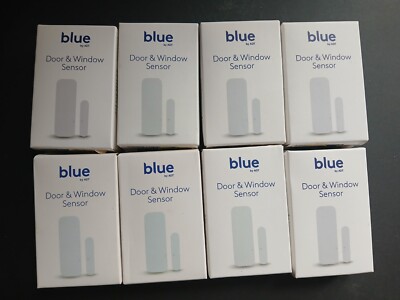 Blue Door & Window Sensor--Lot of 8