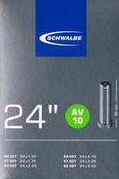 "Schwalbe Av 10 Schlauch 24\" 507 Ventil: Auto Schrader AV10 Autoventil 24 Zoll"