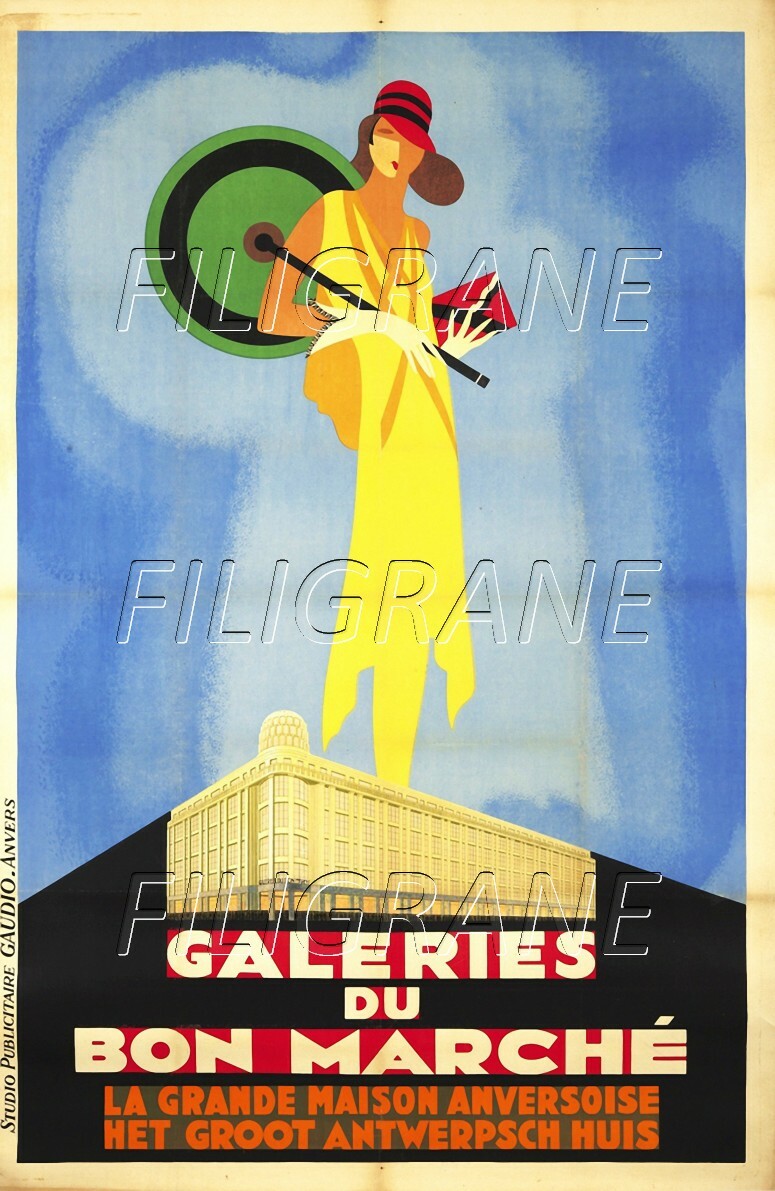 PUB CHOCOLATS Cie FRANçAISE Rzpa-POSTER HQ 40x60 d'une AFFICHE VINTAGE