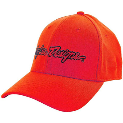 Troy Lee Designs TLD New Era MX Fitted Baseball Hat Cap Orange