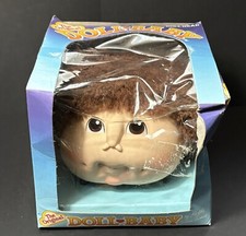 The Original Doll Baby Doll Head By Martha Nelson Thomas 3111 Brown Short Hair