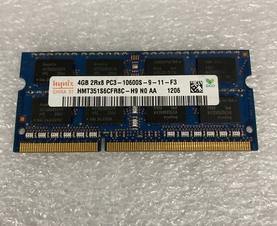 Hmt351s6cfr8c H9 Hynix 4gb 2rx8 Pc3 10600s Hmt351s6cfr8c H9 Hynix