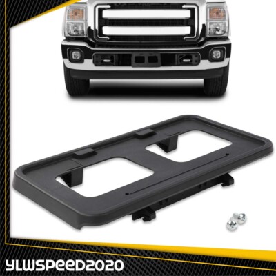 For Ford F250 Super Duty 2011-2016 Front License Plate Tag Bracket Holder Frame