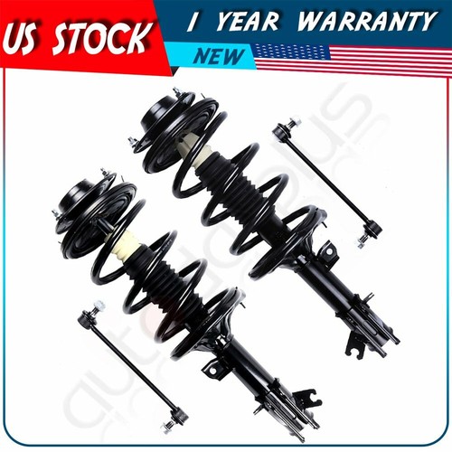 Front Struts Assemblies & Sway Bar End Links Kit For HYUNDAI SANTA FE