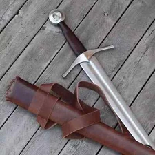 Hand Forged High Carbon Steel Viking Sword Sharp / Battle Ready Medieval Sword