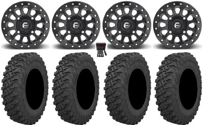 Fuel Vector Beadlock 15'' Wheels 33'' Pro Runner Tires Can-Am Maverick X3