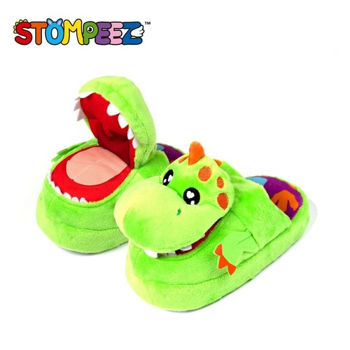Stompeez Slippers Animated Characters Unicorn Dinosaur - Picture 12 of 17