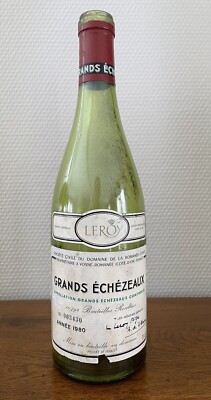 Empty bottle Grands Échézeaux 1980 - 75 cl