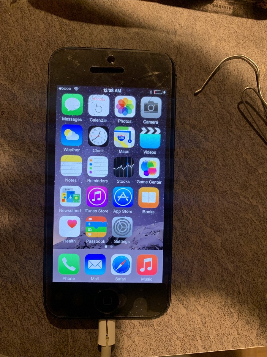 i phone5 16GB wifi 新品同様 Apple iPhone 5 - 16 GB - Black & Slate (Verizon) for sale online