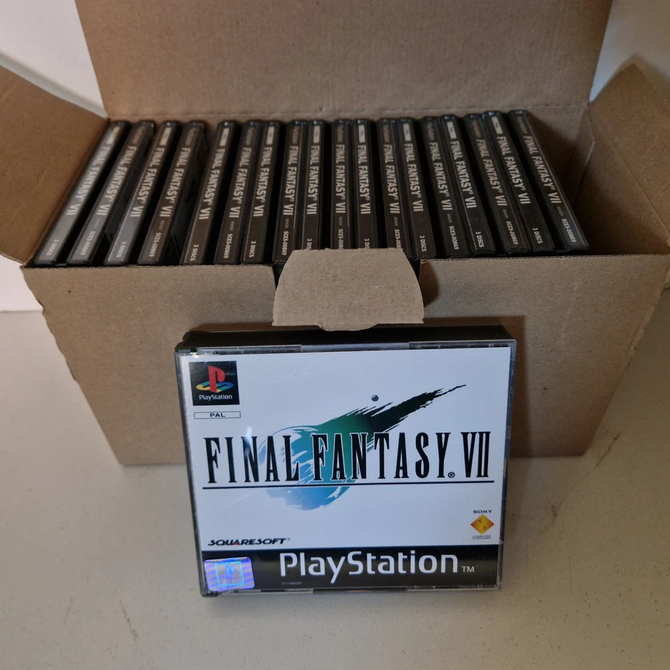 1x Final Fantasy VII [PAL-GER] (Sony PlayStation 1 PS1) [CiB] [Old Stock]