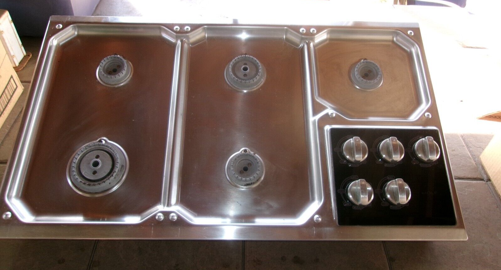 Wolf 36" Gas Cooktop CT36G/S Gas Cooktop with 5 DualStacked Sealed