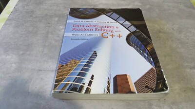 Data Abstraction and Problem Solving with C++ : Walls and Mirrors by Timothy...