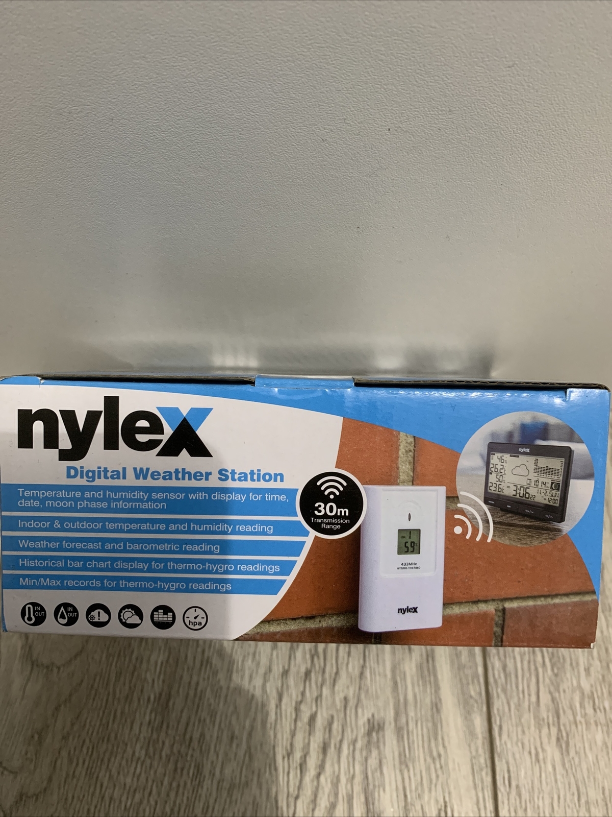 Nylex Digital Weather Station 719028 eBay