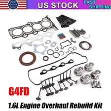 G4FD Engine Overhaul Rebuild Kit For Hyundai Kia Accent Rio 1.6L DOHC 2012-2016