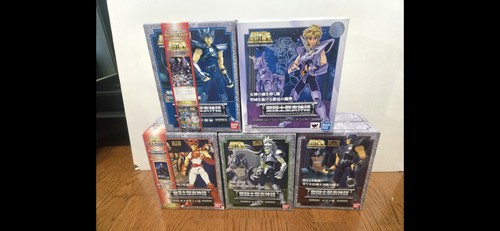 Myth Cloth Saint Seiya unicorn lionet bear wolf hydra bronze used lot of 5
