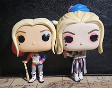 Funko POP!  #97 y #303 - Harley Quinn Escuadrón Suicida y Club Máscara Negra Suelta