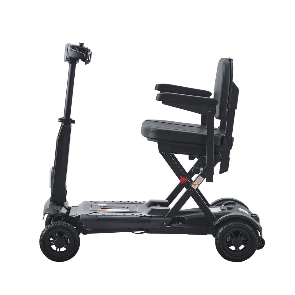 Auto Folding Electric Mobility Scooter 4 Wheels Remote Control ...