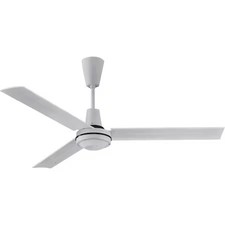 Qmark 48201C Commercial Ceiling Fan, 4 Ft Blade Dia, 3 Blades, Variable Speeds,