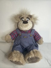 Tyco Real Talkin' Bubba Vintage Wise Crackin' Talking Plush Bear 1997 WORKS