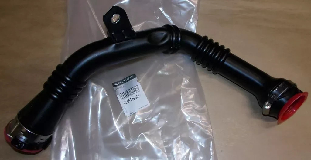 Tuyau d'air Renault Megane 3 durite admission intercooler 8200796570 flexible de rechange