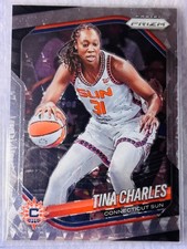 2025 WNBA Panini Swirl Prizm TINA CHARLES #3 Sun π NEW in Protector