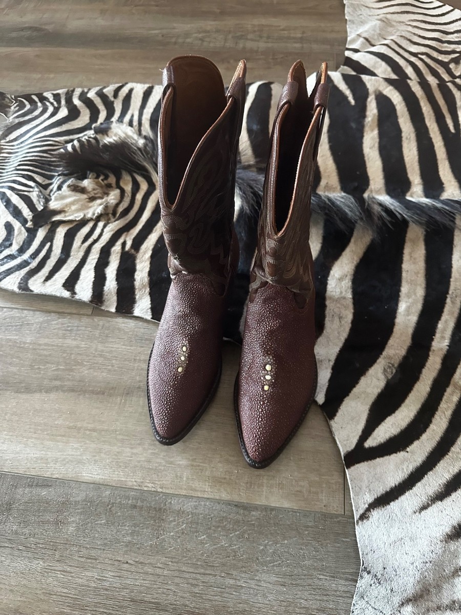 Lucchese boots Brown Stingray