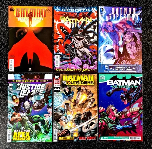 DC Comics Mixed Bundle Batman Beyond Justice League Superman Assorted Job Lot