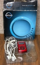 SanDisk Sansa Clip Red 2GB Bundle MP3 Player FM Radio Headphones Charger W/ Box