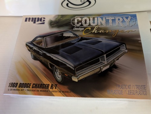 MPC 69 DODGE CHARGER CAR 1:25 MODEL KIT THE DUKES OF HAZZARD GENERAL LEE STYLE