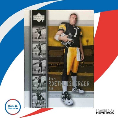 2004 Upper Deck Rookie Premiere Ben Roethlisberger #2 RC Pittsburgh Steelers