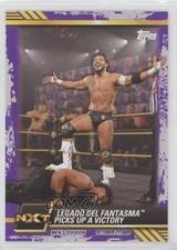 2021 Topps WWE NXT Purple Legado del Fantasma Picks Up a Victory #79 w7v