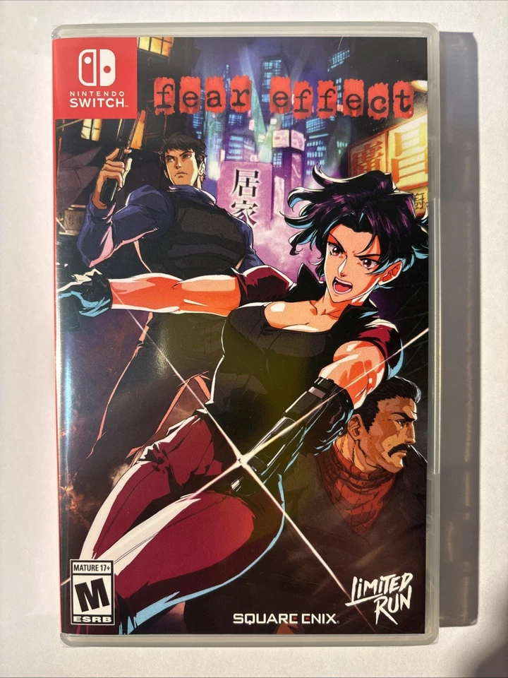 IN HAND! FEAR EFFECT LIMITED RUN GAMES SWITCH U.S. ESRB VERSION BRAND NEW! - Image 4 of 4