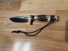 Randall Made Knives Model 25 Trapper Stag Handle 5" Blade Minty No Sheath
