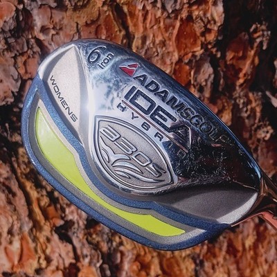 Excellent Ladies Adams Idea A3OS 6 Hybrid Iron Lady Women A3 OS #O90