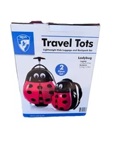Heys Luggage Travel Tots Ladybug 2-Piece Set. Suitcase And Backpack