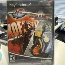 King of Fighters 2000 & 2001 KOF 2000/2001 PlayStation 2 PS2 NTSC CIB Complete