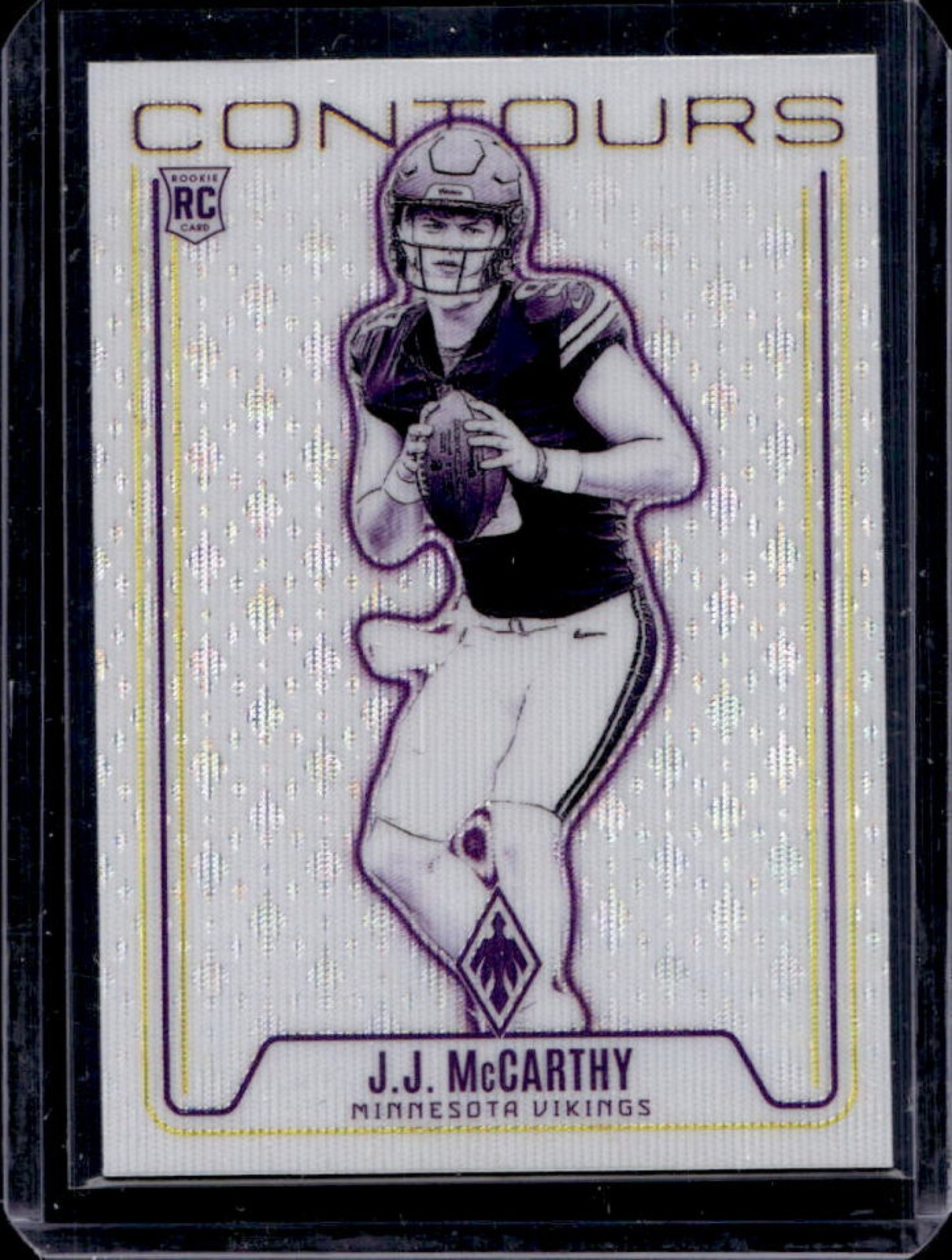 2024 Phoenix J.J. McCarthy Contours RC Wave Rookie #CON-JMY Vikings