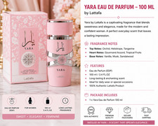 Lattafa Yara Eau de Parfum 100 ml 2 Pack