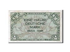 [#108770] Banknote, GERMANY - FEDERAL REPUBLIC, 1/2 Deutsche Mark, 1948, AU