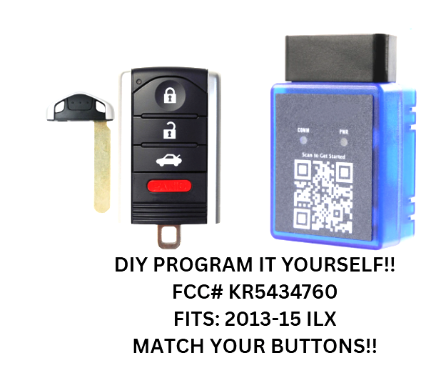 DIY BUNDLE FOR 2013-15 ACURA ILX (KR5434760, 72147-TX6-A11) PROGRAM IT YOURSELF!