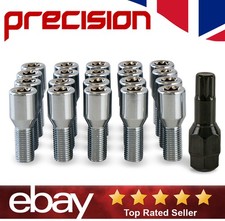 20 x Slim Fit Tuner Wheel Bolts for Seat Ibiza For Aftermarket alloys M14 x 1.5